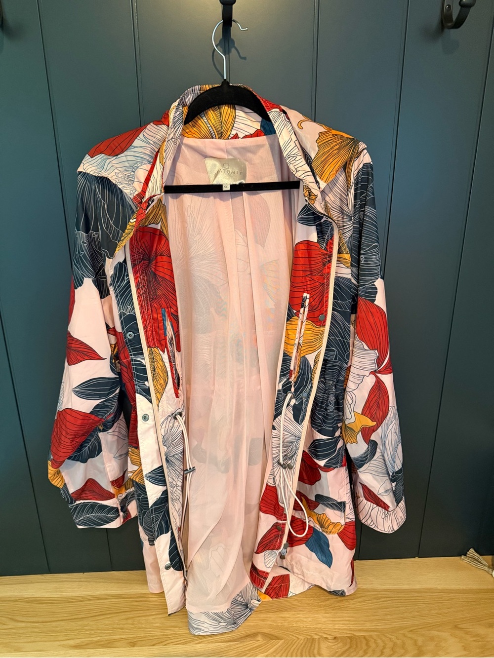 🌹 Anatomie Women’s Romana Windbreaker in Secret Garden - Size XL - Picture 4 of 11